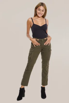 Easy cargo pants in Olive