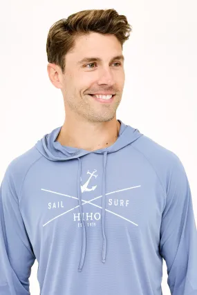 Eli Hoodie Sail & Surf UPF50 Top - Voyage Grey