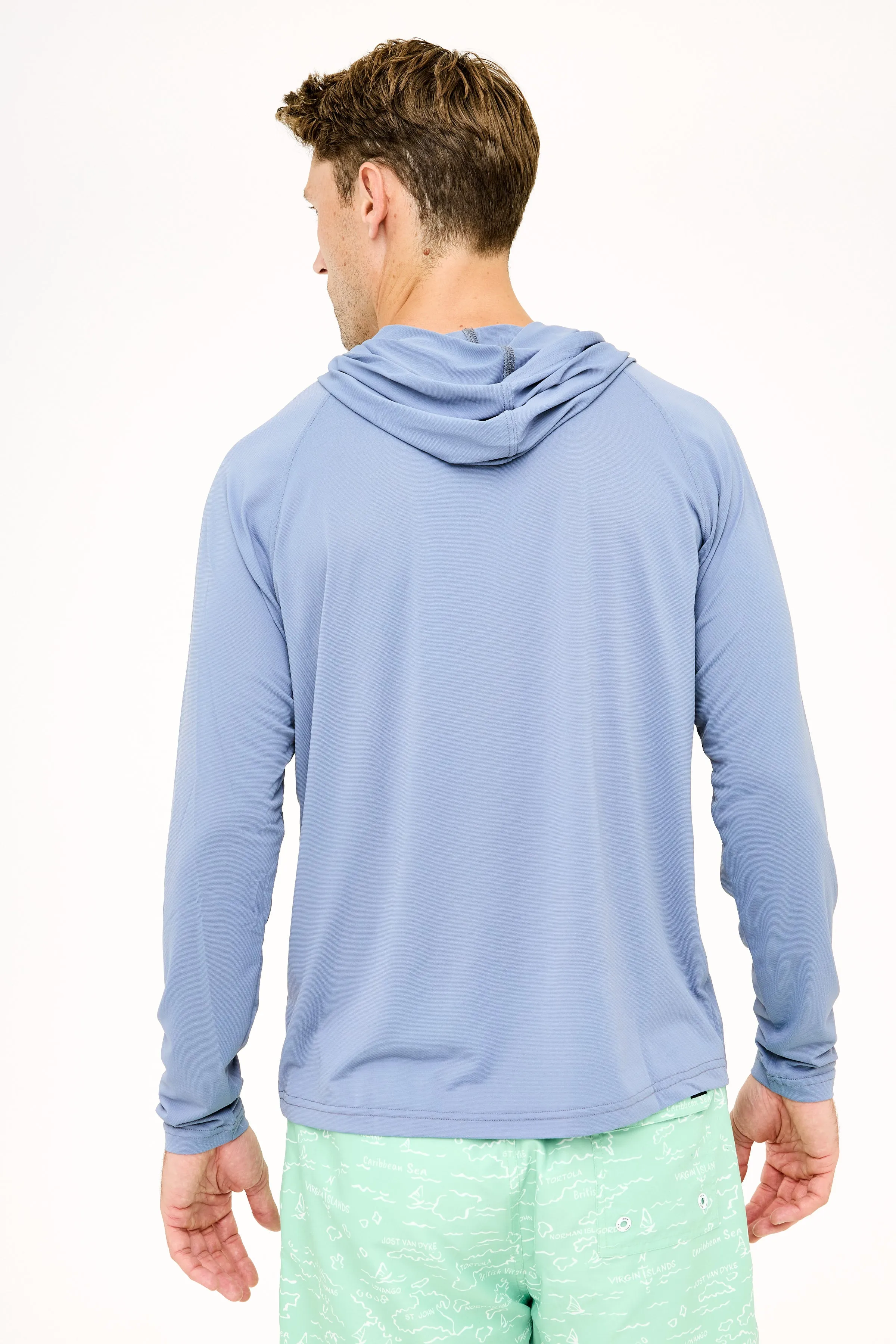 Eli Hoodie Sail & Surf UPF50 Top - Voyage Grey