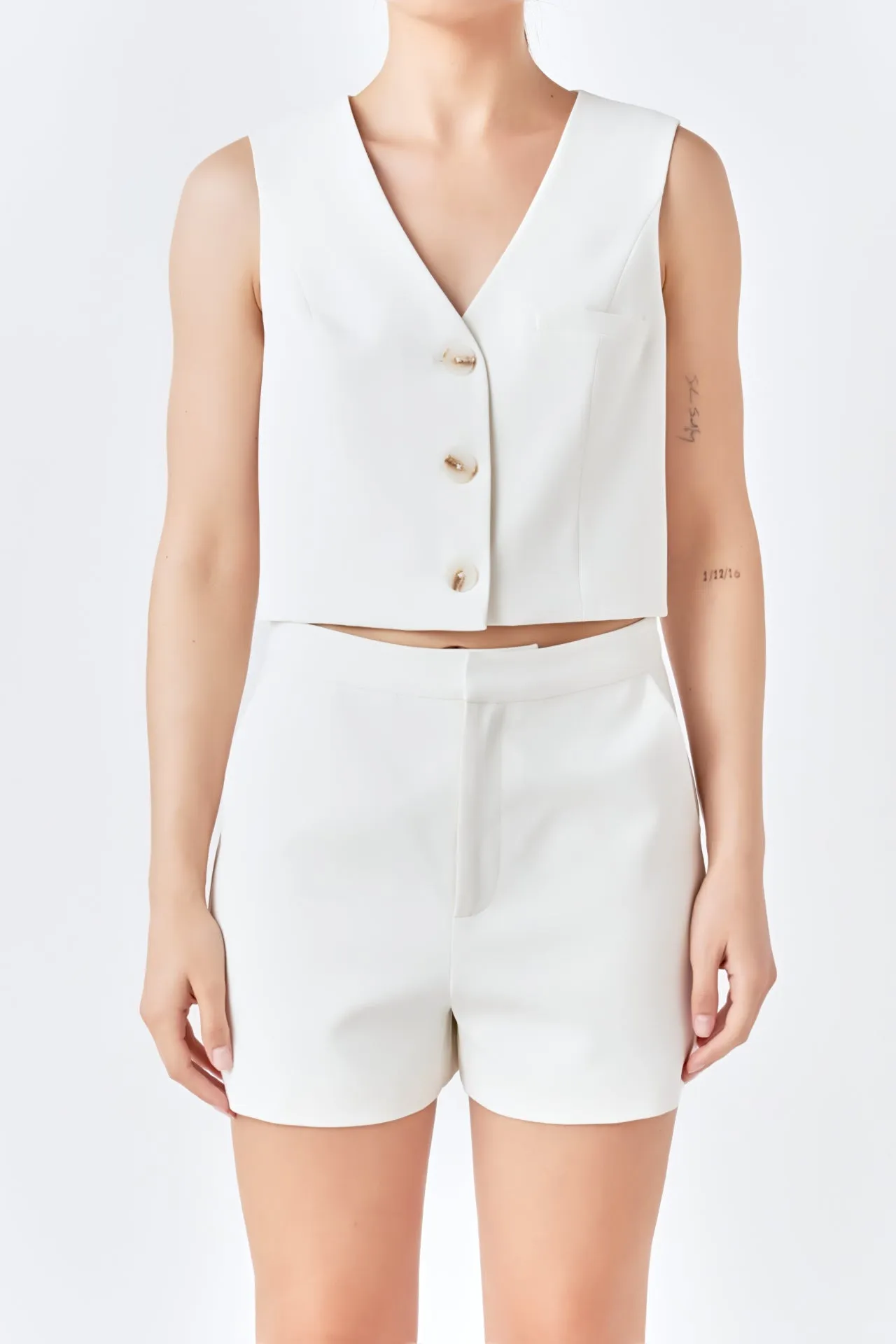 Endless Rose - Suit Vest Top