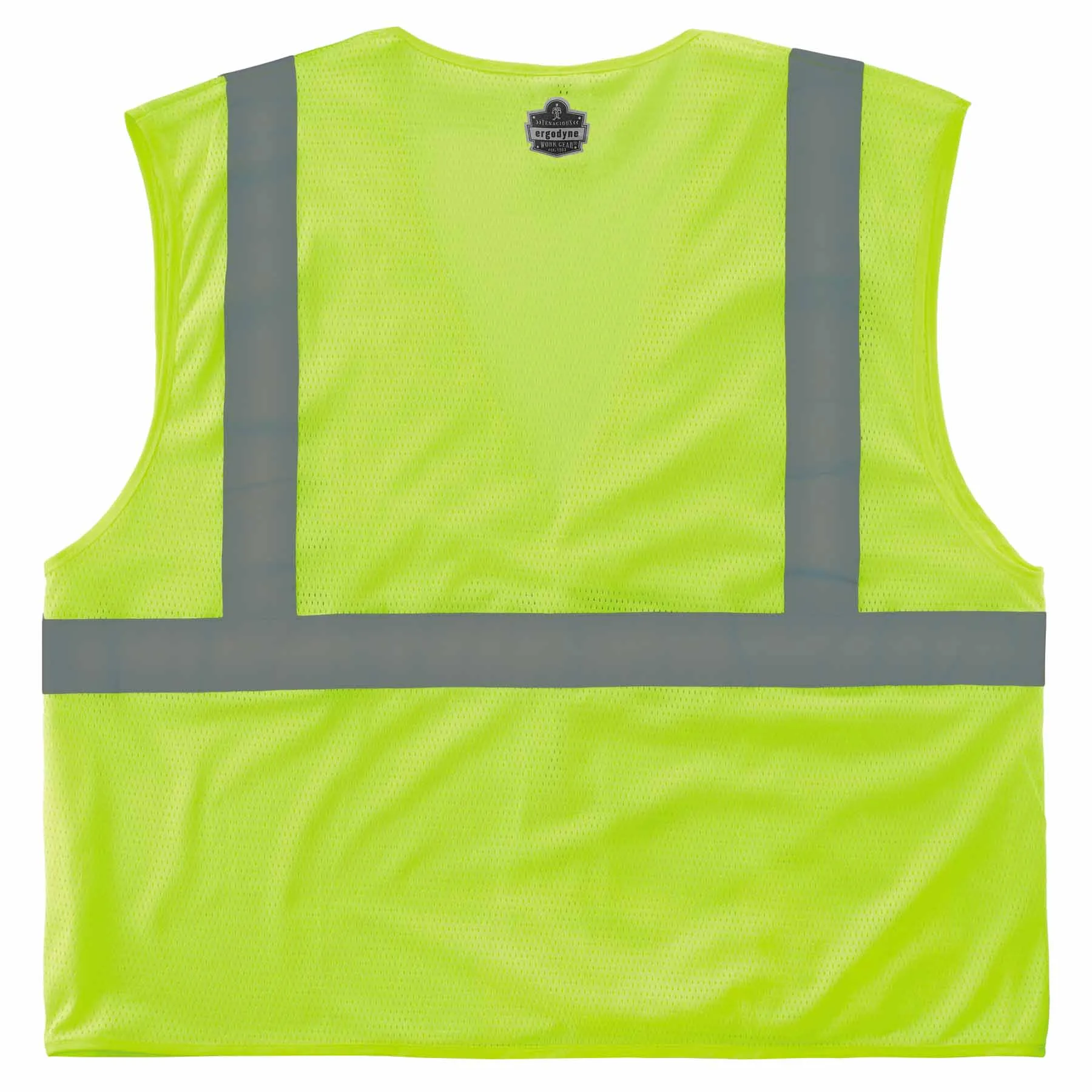 Ergodyne 24521 8210HL-S XS Lime Class 2 Economy Mesh Vest - Single Size