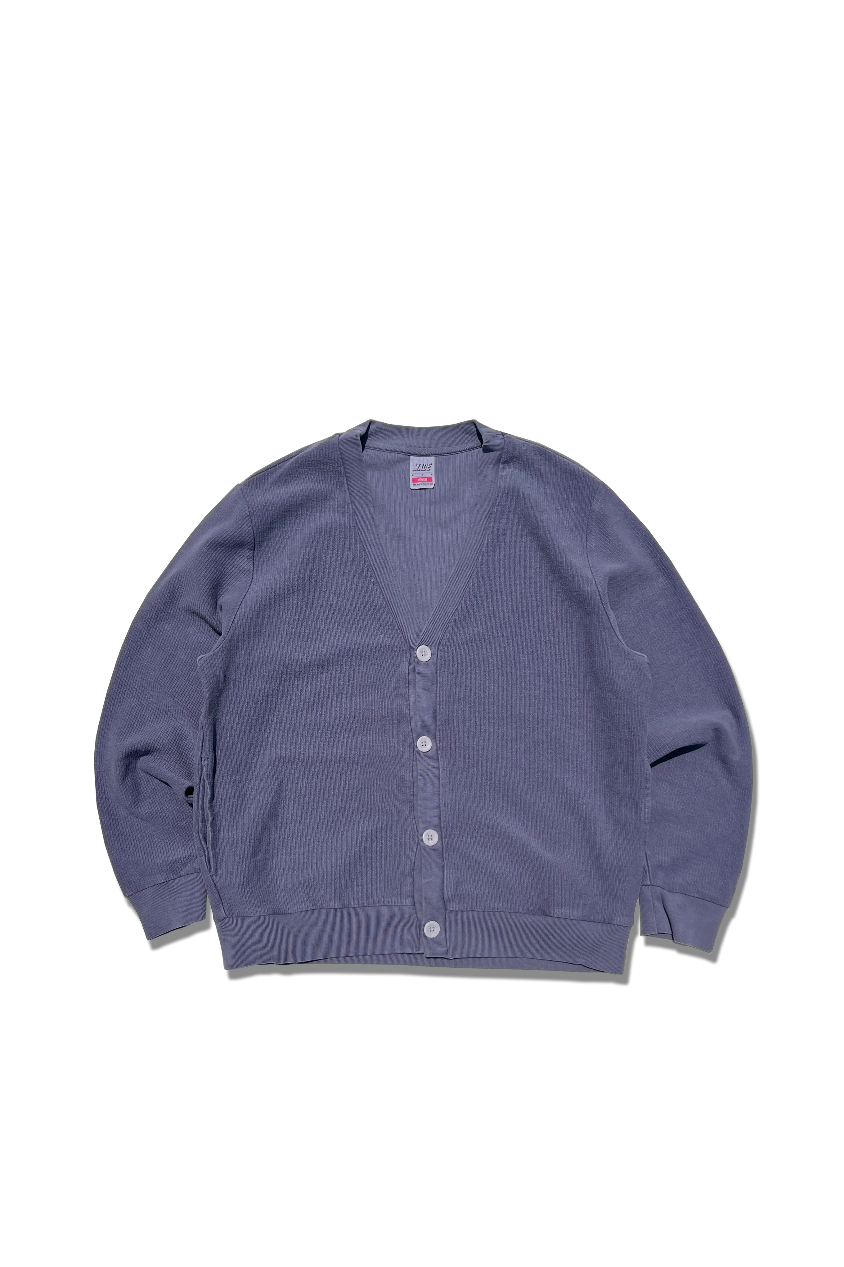 Exclusive Freshman Corduroy Cardigan - Muted Lavender Blue