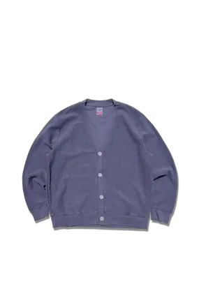 Exclusive Freshman Corduroy Cardigan - Muted Lavender Blue