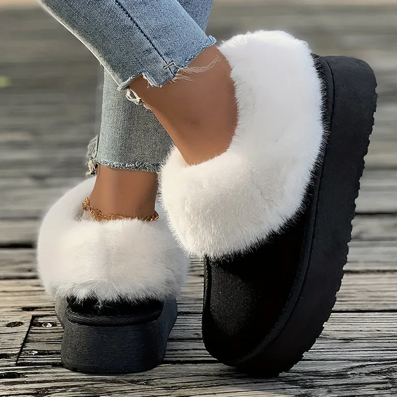 Fall Aesthetic Thermal Plush Lined Snow Boots, Casual Versatile Low Cut Ankle Boots, Round Toe Comfortable Preppy Warm School Winter Boots