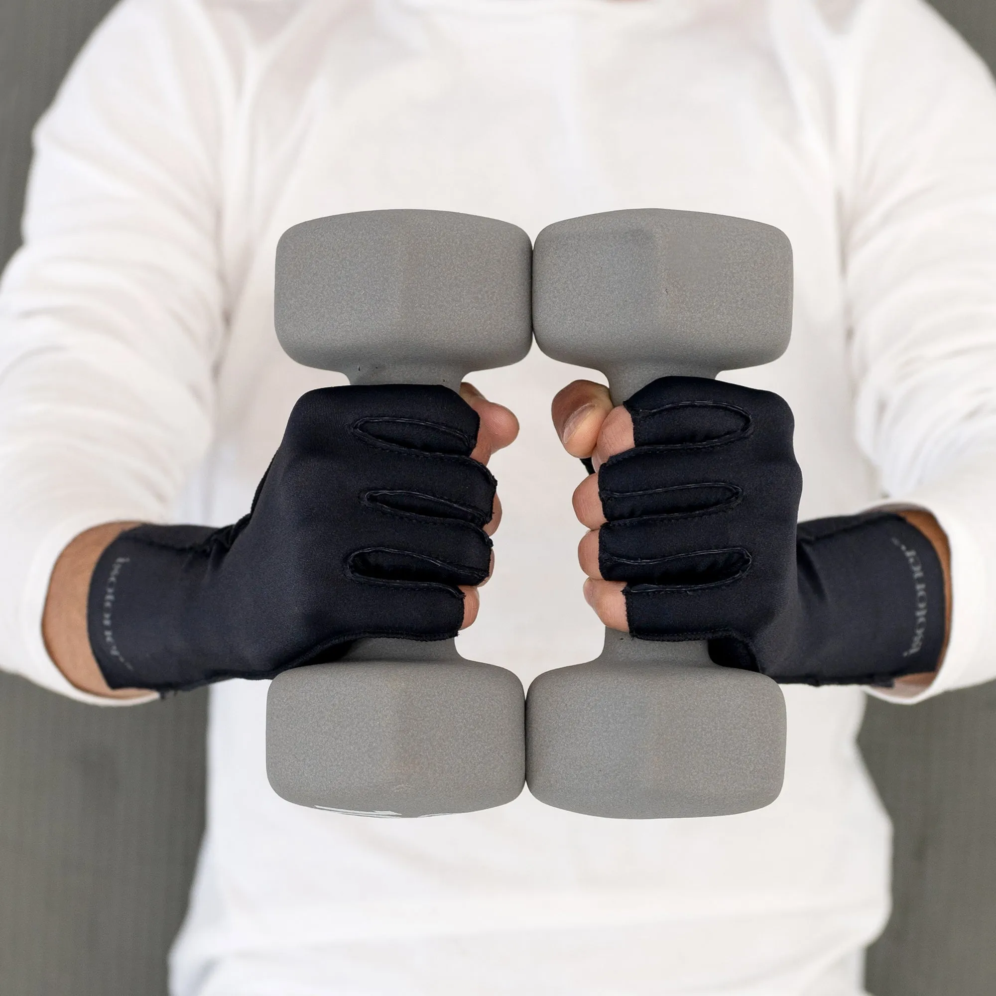 Fingerless Therapeutic Compression Gloves