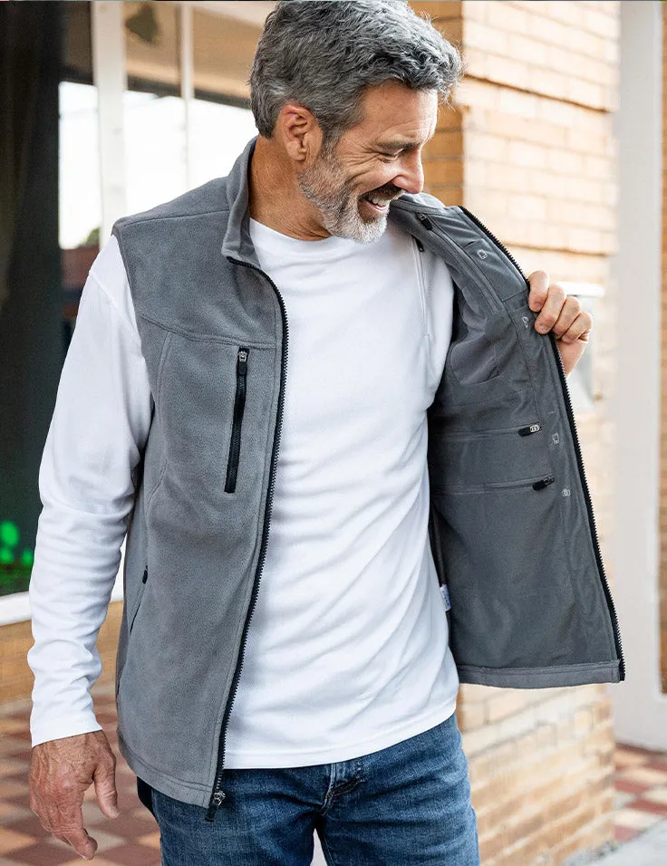 Fleece Crest Vest for Men