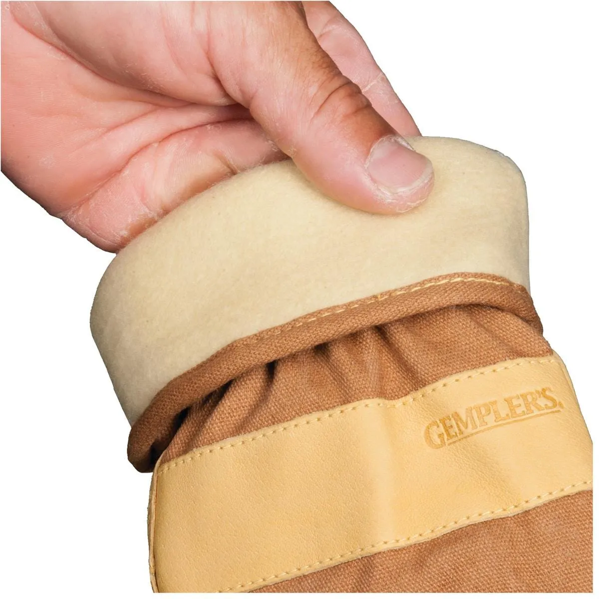 Gemplers Pigskin Insulated Waterproof Gloves with Safety Cuff