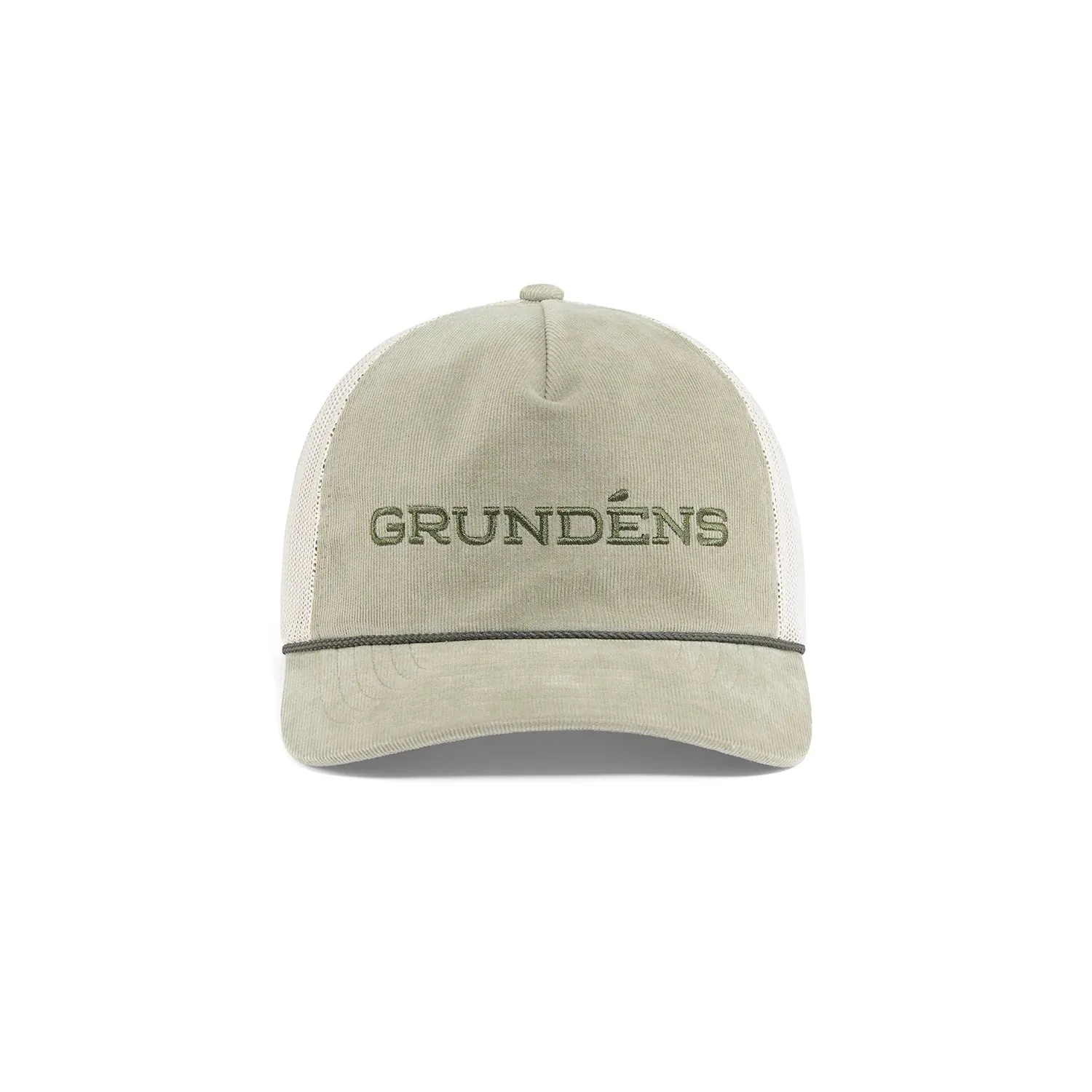 Grundens Cord Wordmark Trucker Hat