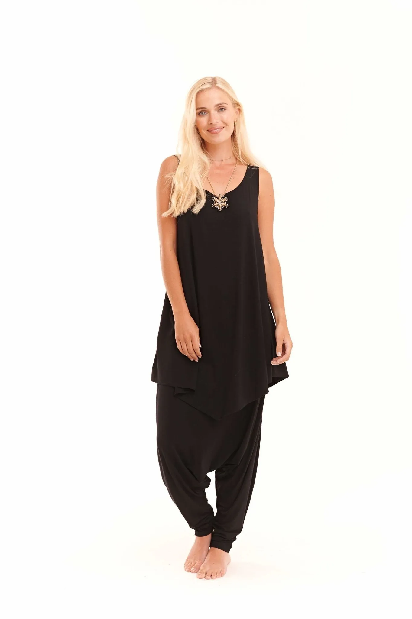 HAREM LOUNGE PANTS BLACK