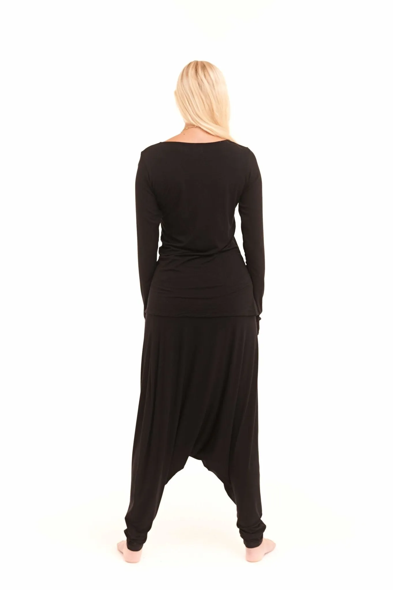 HAREM LOUNGE PANTS BLACK