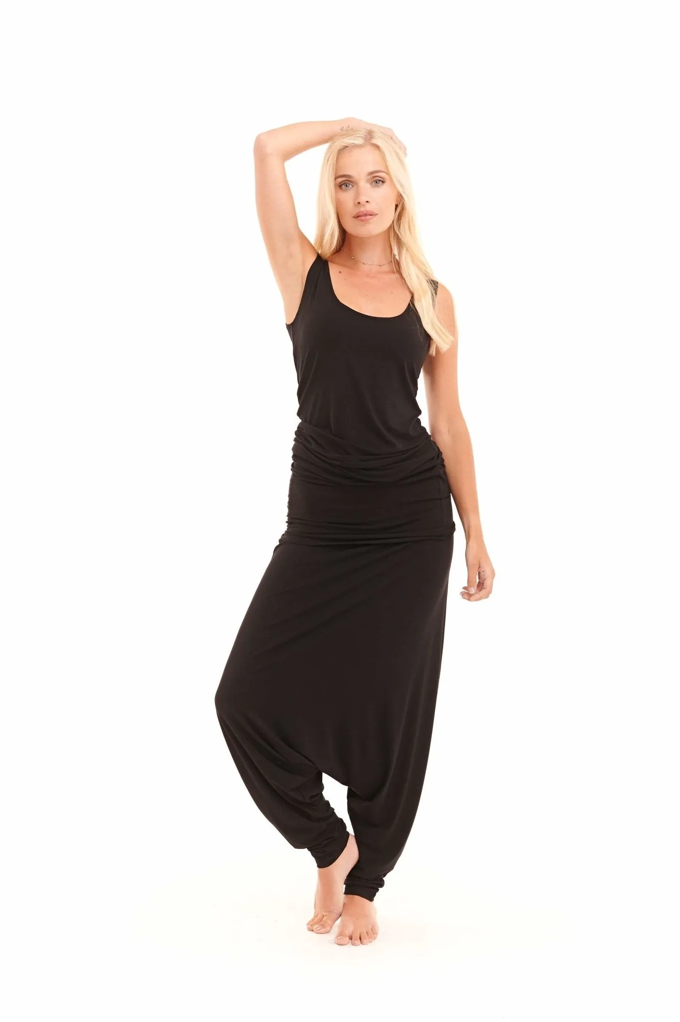 HAREM LOUNGE PANTS BLACK