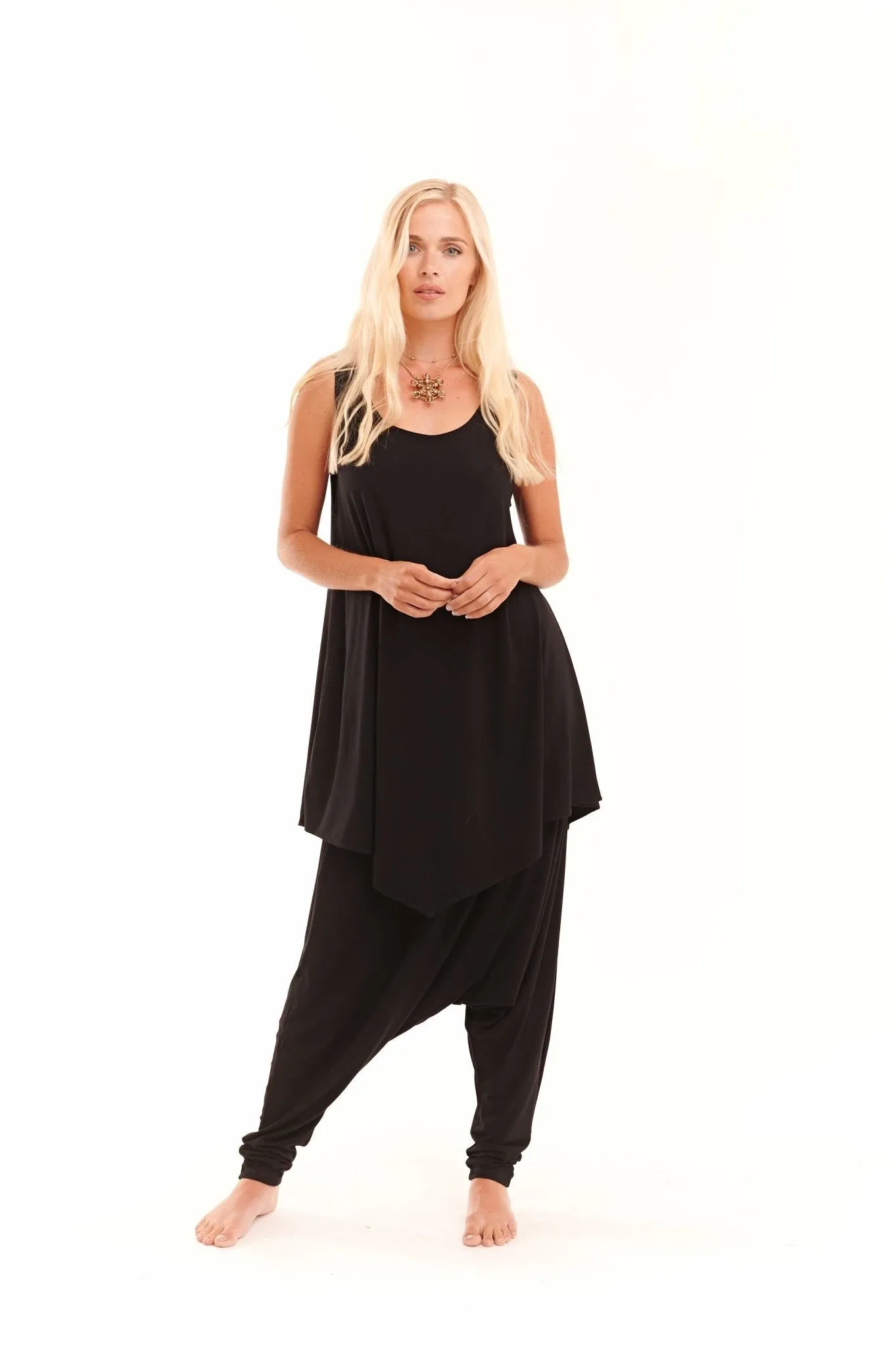 HAREM LOUNGE PANTS BLACK