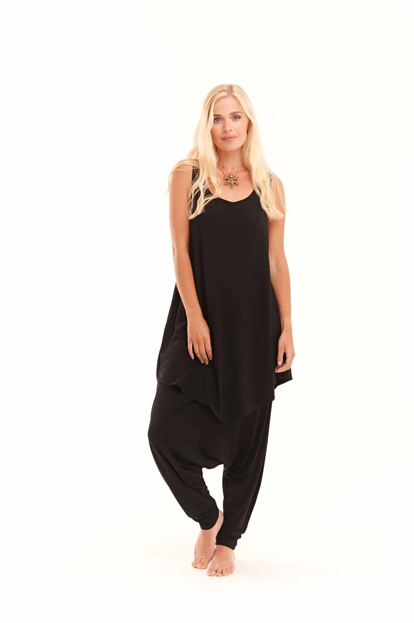 HAREM LOUNGE PANTS BLACK