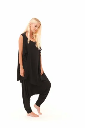 HAREM LOUNGE PANTS BLACK