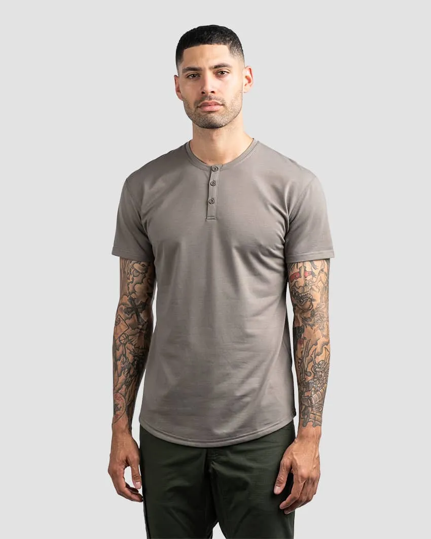 Henley Drop-Cut: LUX (Size M)