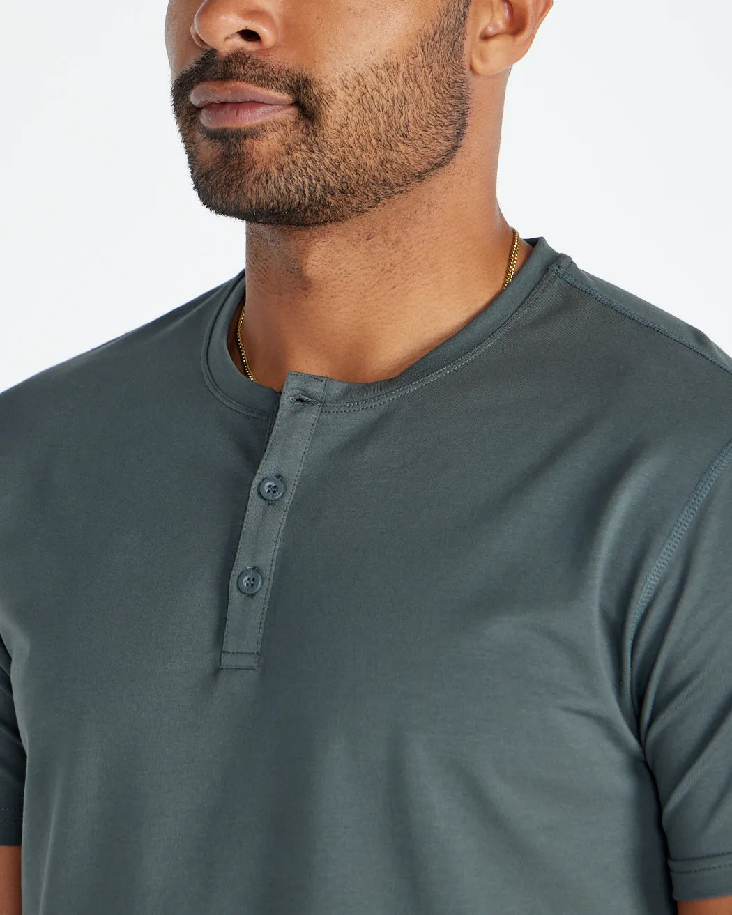 Henley Drop-Cut: LUX (Size M)