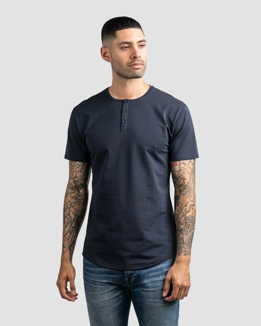 Henley Drop-Cut: LUX (Size M)