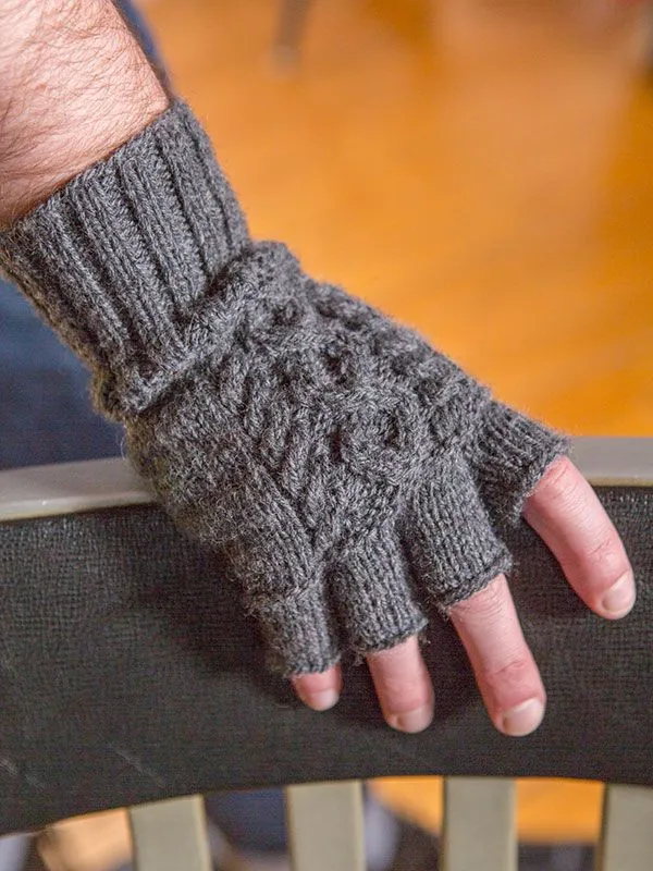 Hook Fingerless Gloves by Alison Green