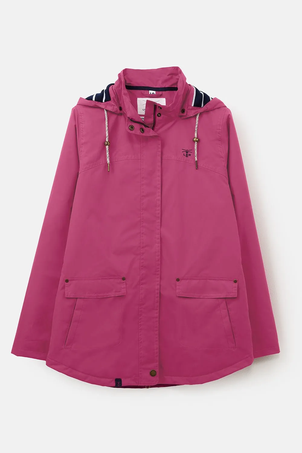 Iona Coat - Fuchsia