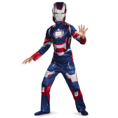 Ironman War Machine Muscle costume for Boys- Blue