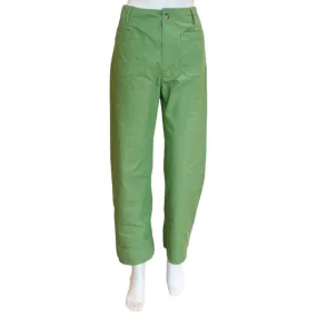 Keeley Cropped Pants | Apple Green