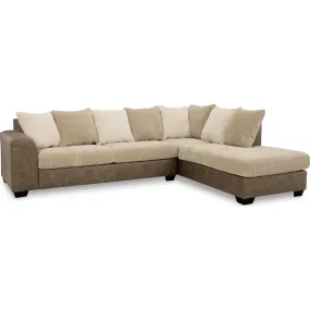 Keskin 2 Piece Sectional with Chaise