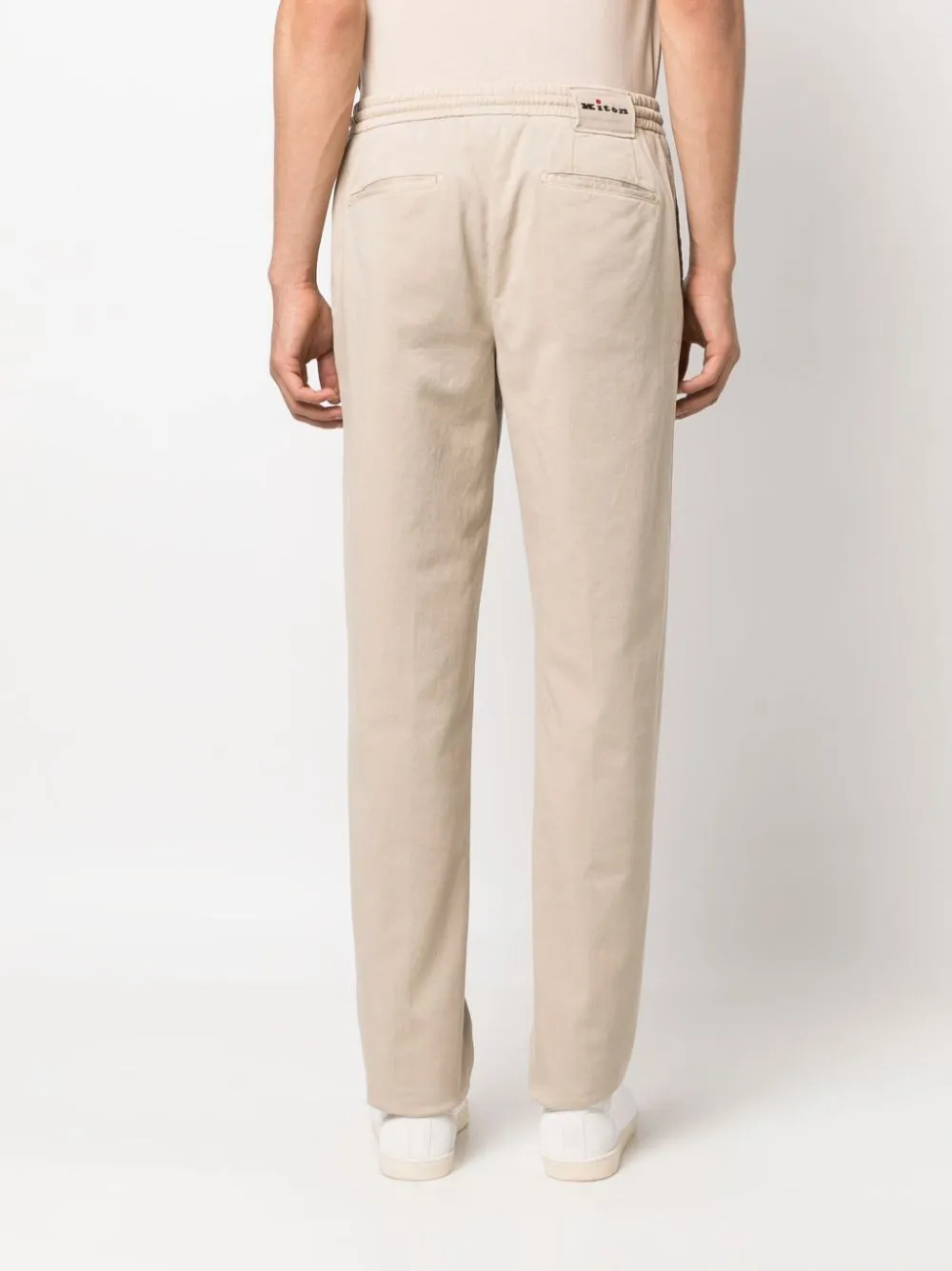 Kiton Trousers Beige