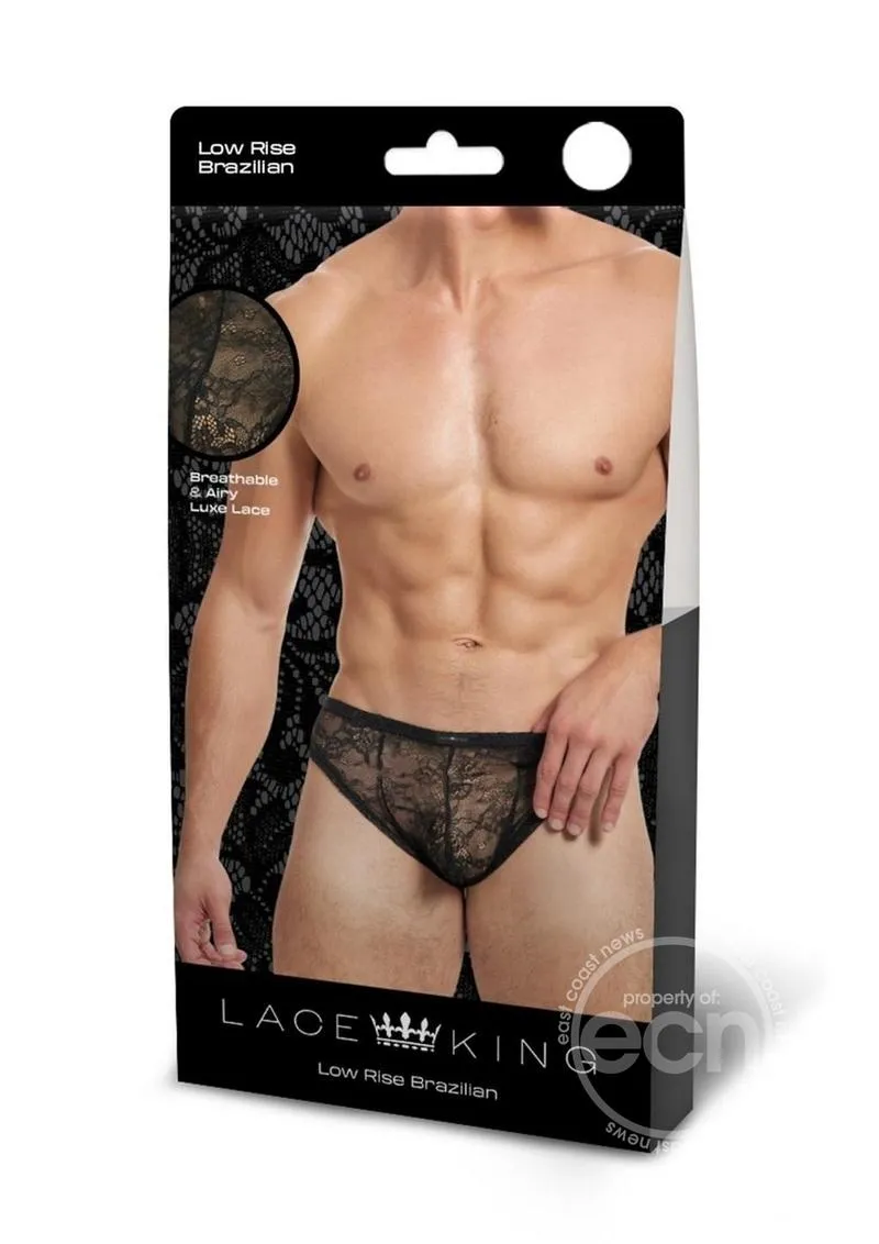 Lace King Lace Bikini Black