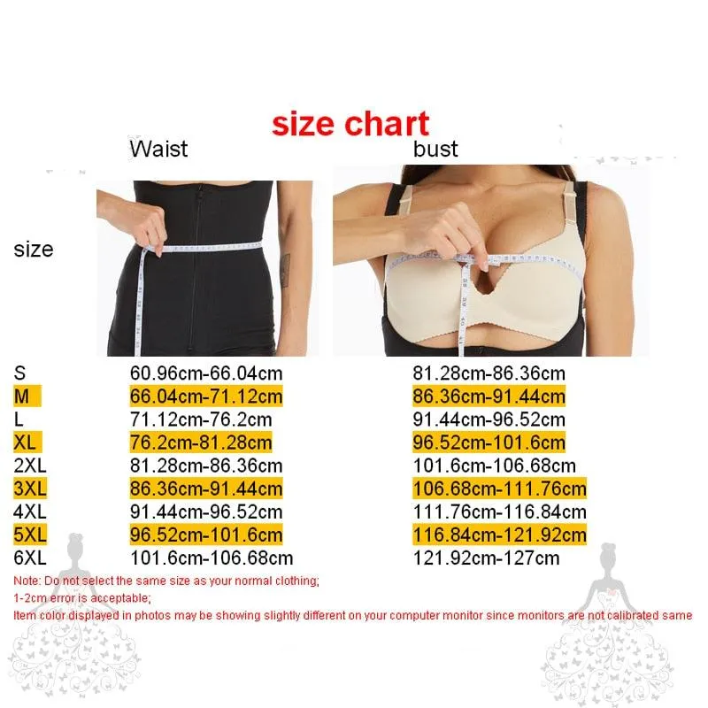 Latest Waist Trainer Women's Binders and Shapers Modeling Strap - Slimming Shapewear - Colombian Girdles Faja Butt Lifer (FHW1)