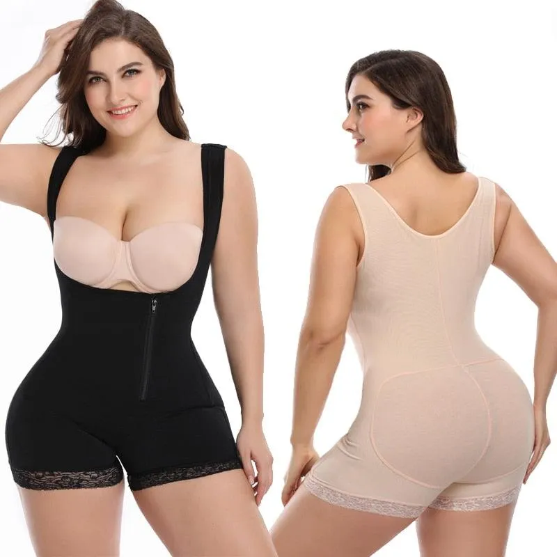 Latest Waist Trainer Women's Binders and Shapers Modeling Strap - Slimming Shapewear - Colombian Girdles Faja Butt Lifer (FHW1)