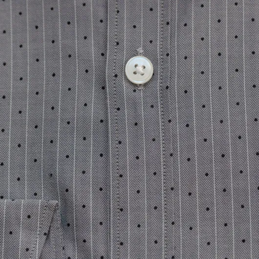 Lava Grey Cotton Shirt