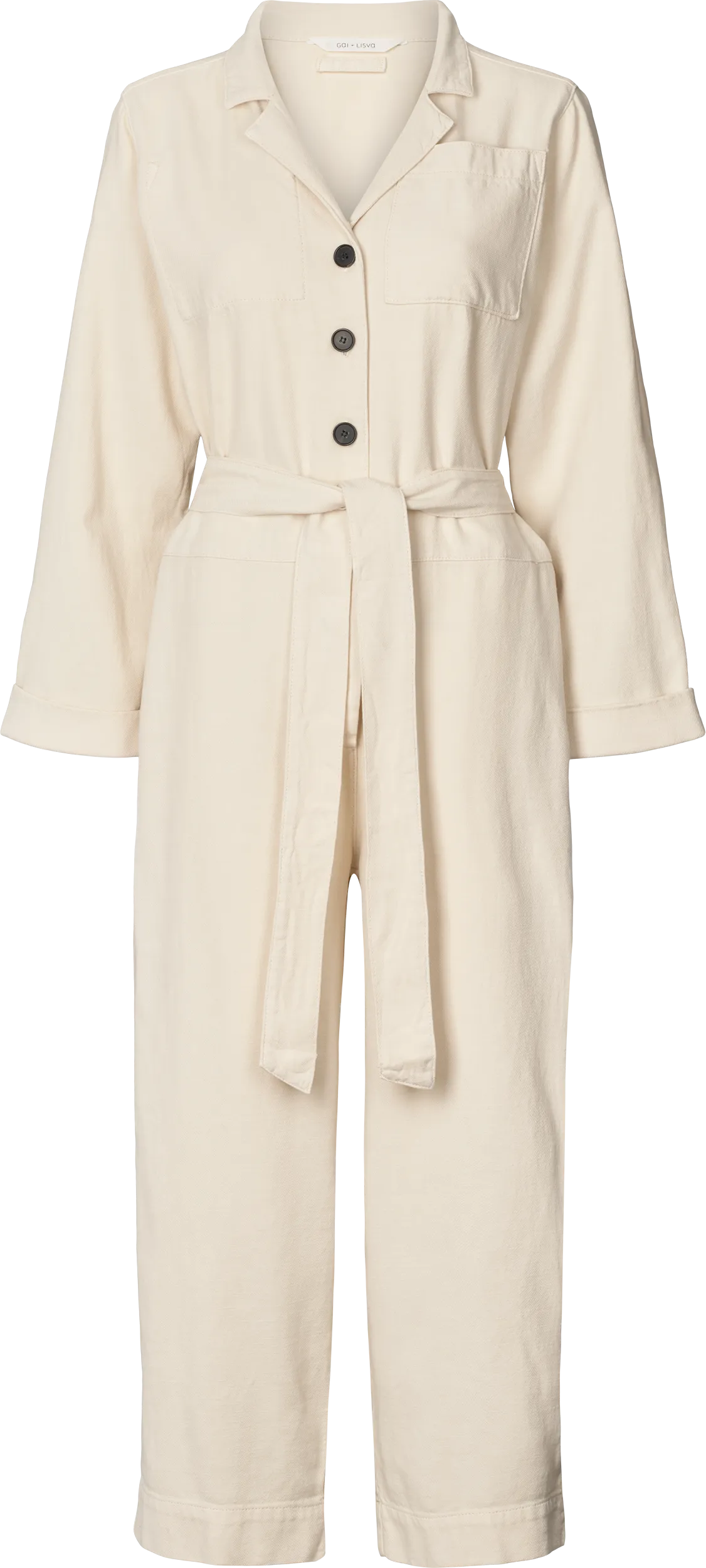 Lotus Cotton Jumpsuit GOTS 243975 - Ecru