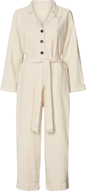 Lotus Cotton Jumpsuit GOTS 243975 - Ecru