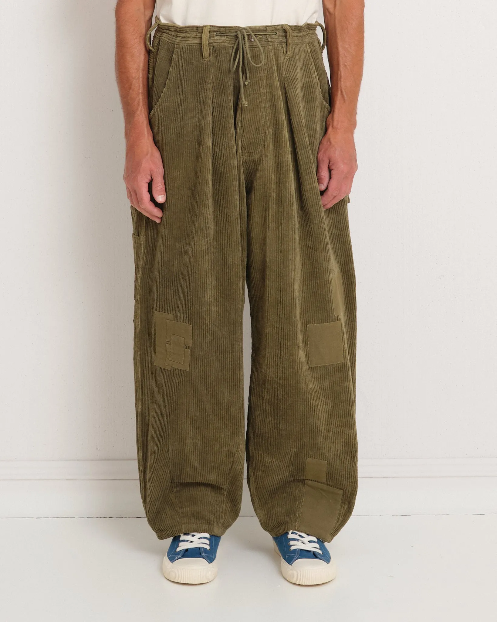 Lush Carpenter Pants - Olive Scarecrow Cord