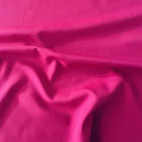 Magenta Pink Solid Butter Crepe Fabric