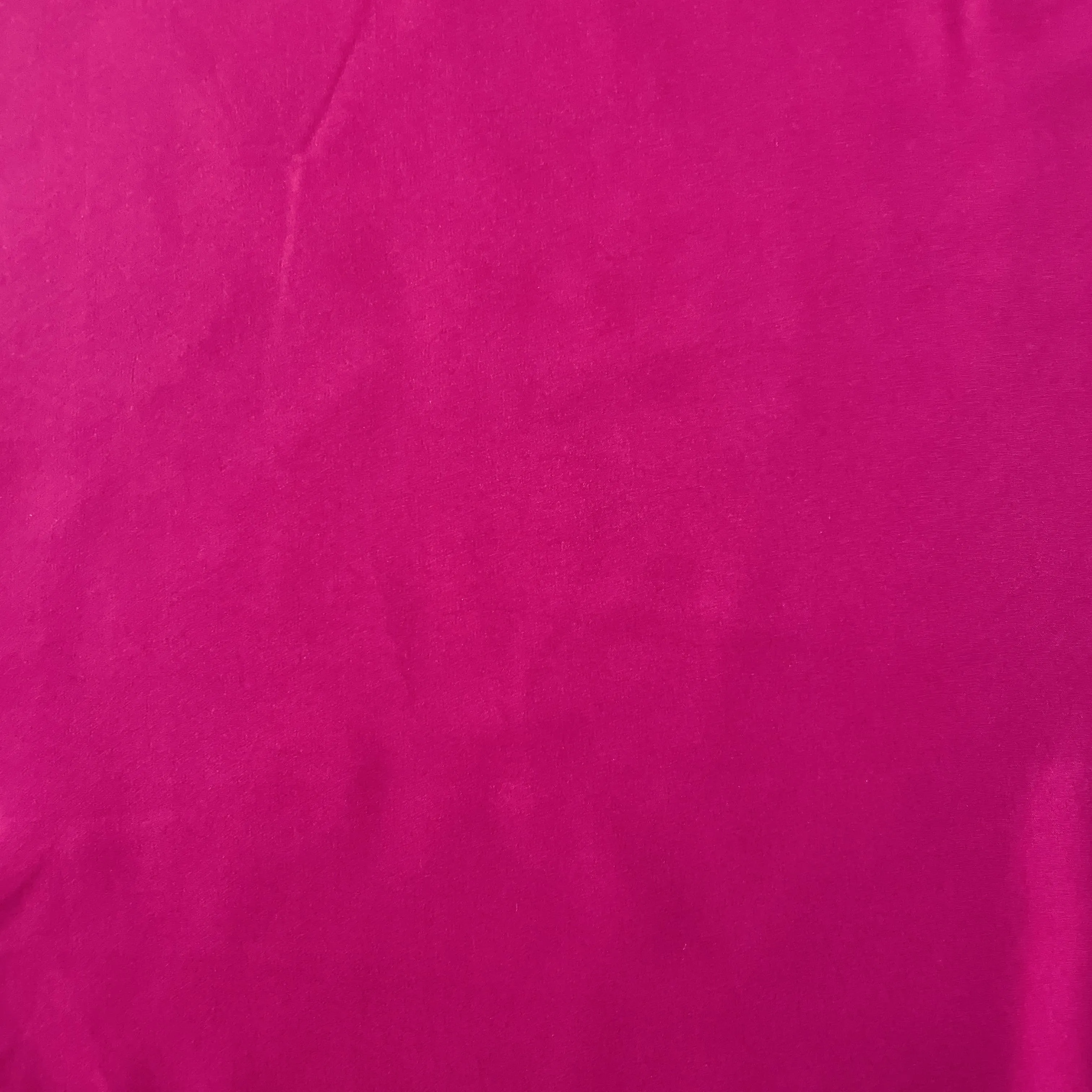 Magenta Pink Solid Butter Crepe Fabric