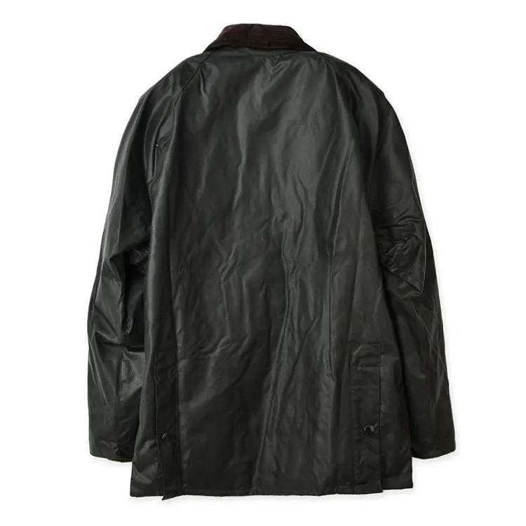 M_Bedale Wax Jacket_SAGE