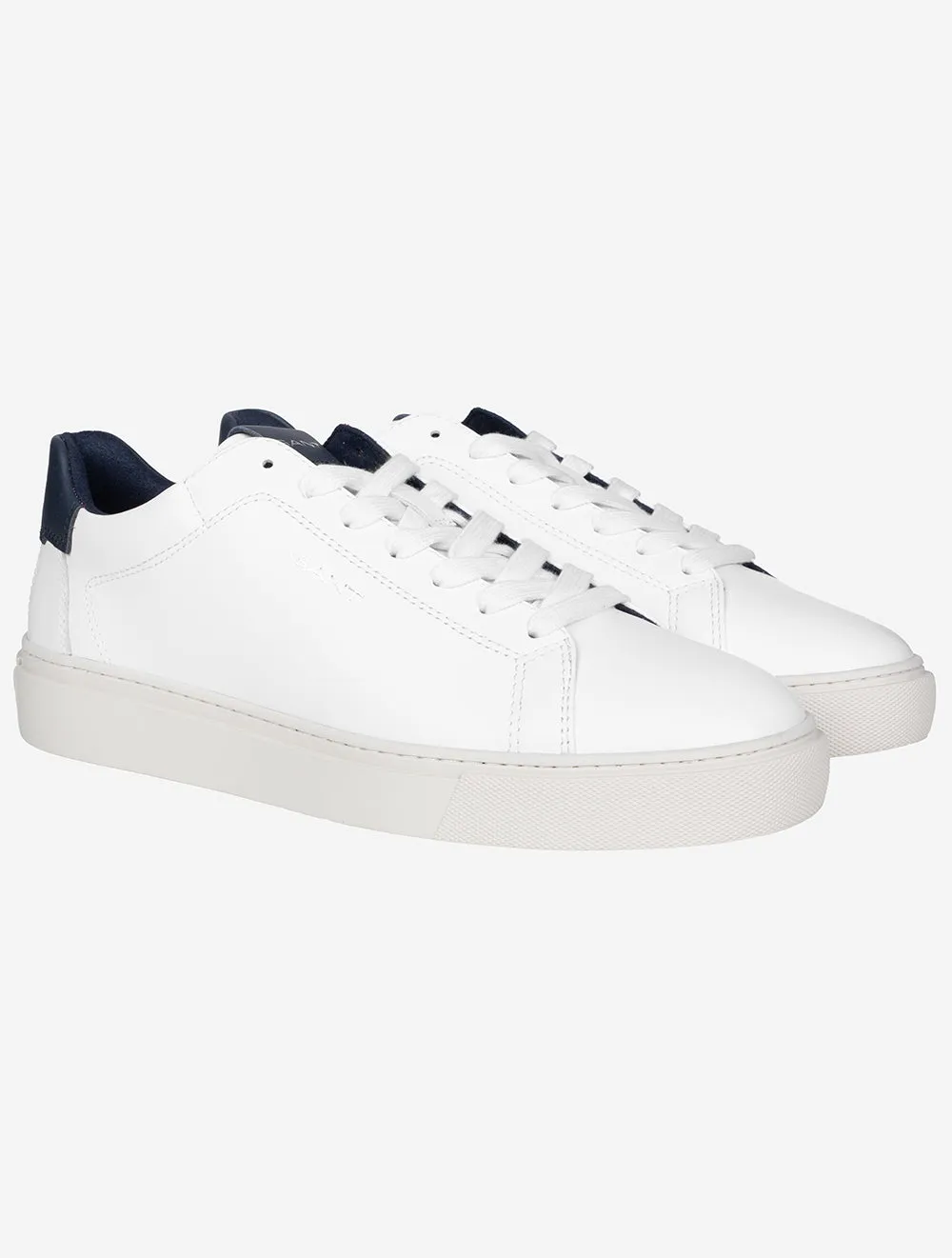 Mc Julien Leather Sneaker White Marine