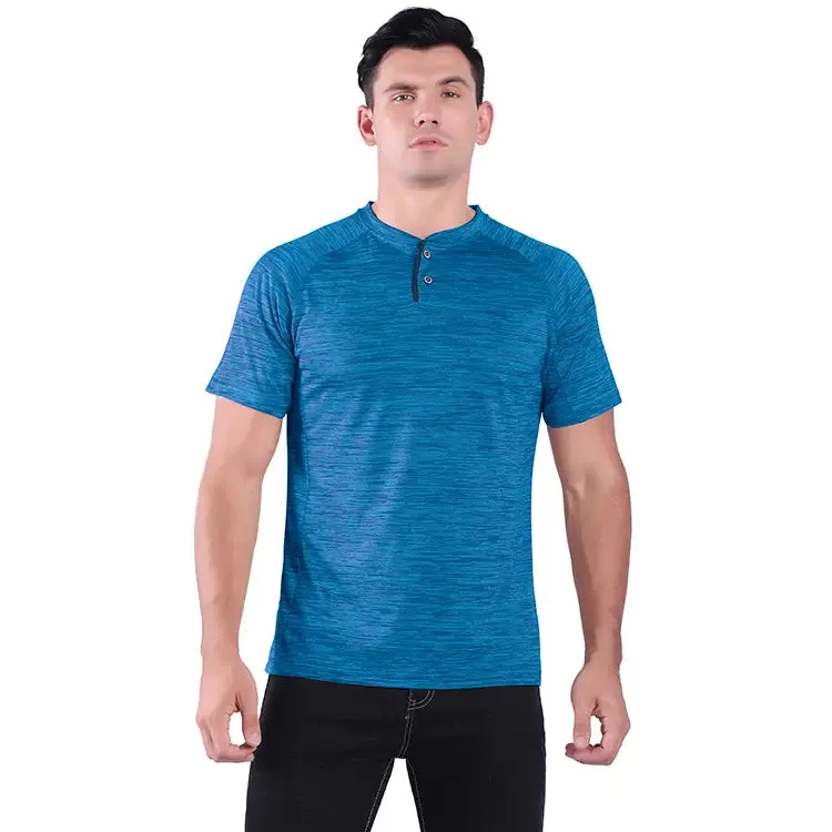 Men's Henley Shirts Short Sleeve