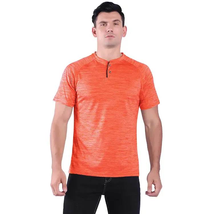 Men's Henley Shirts Short Sleeve