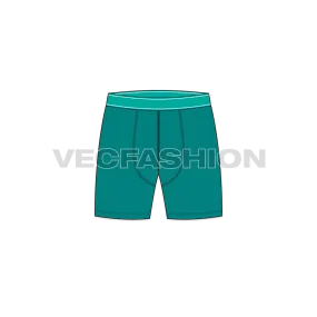 Mens Thigh Length Boxer Shorts