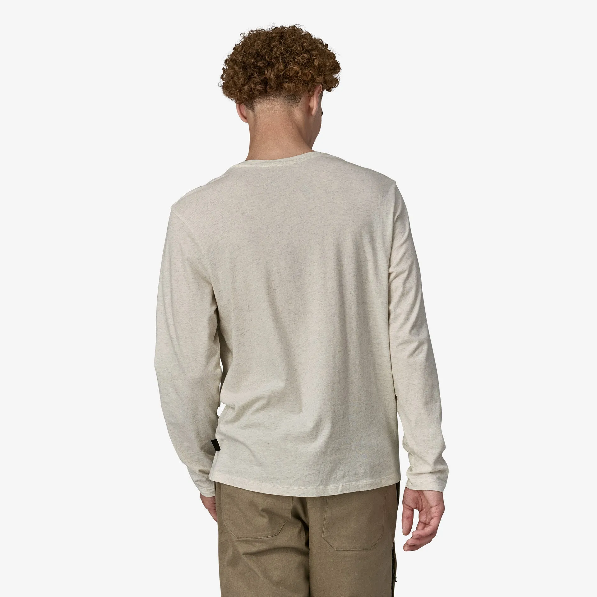 M's L/S Daily Henley – Birch White