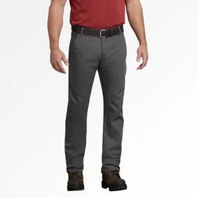 New - Dickies Men's Regular Fit Straight Duck Carpenter Pants - Slate 40x32