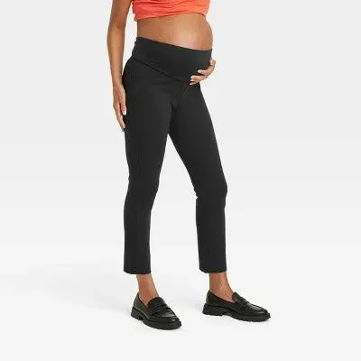 New - Isabel Maternity by Ingrid & High Rise Standard Fit Ankle Ponte Pants