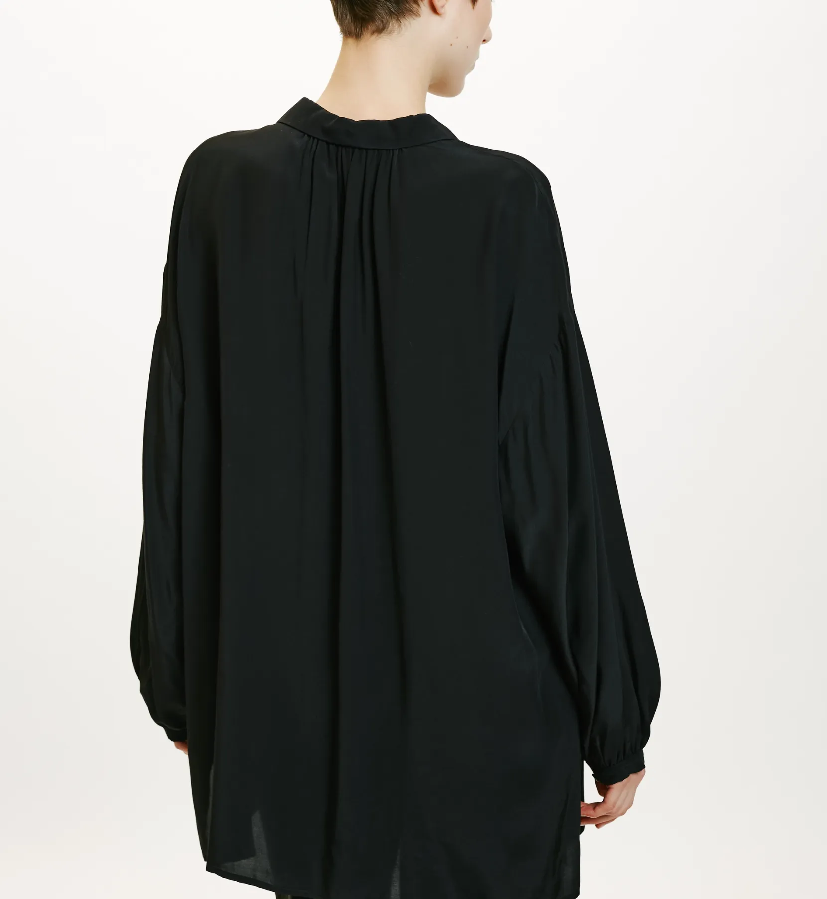 OGATA BLOUSE - NERO