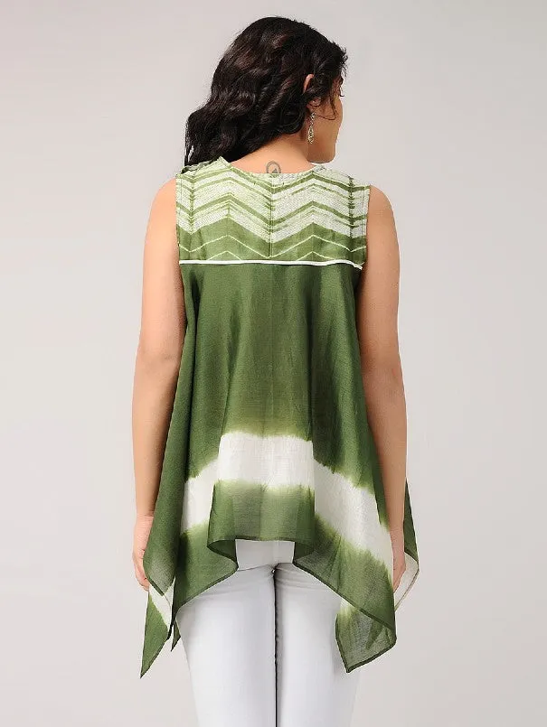 Olive Waterfall Top