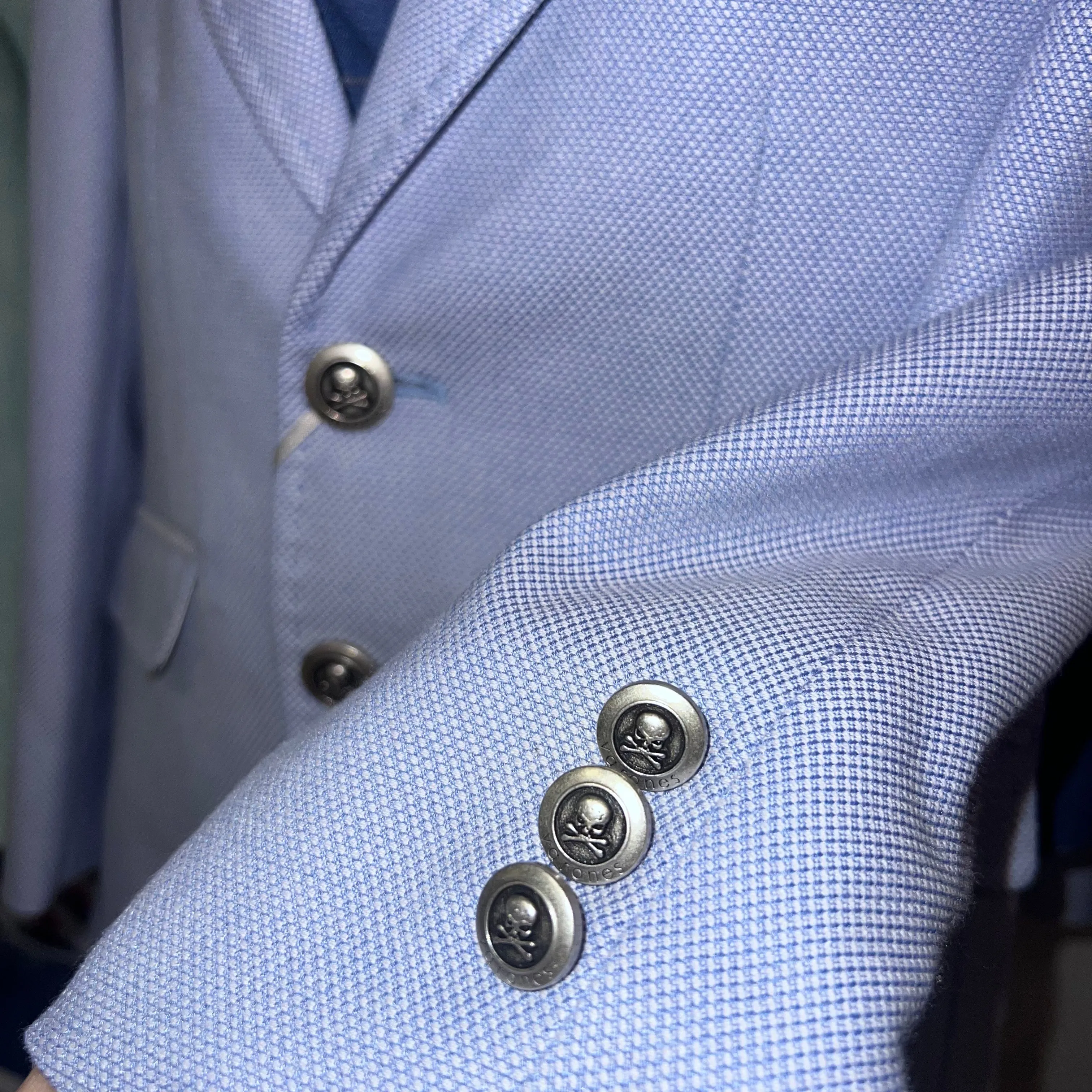 One Varones Boys Pale Blue Blazer