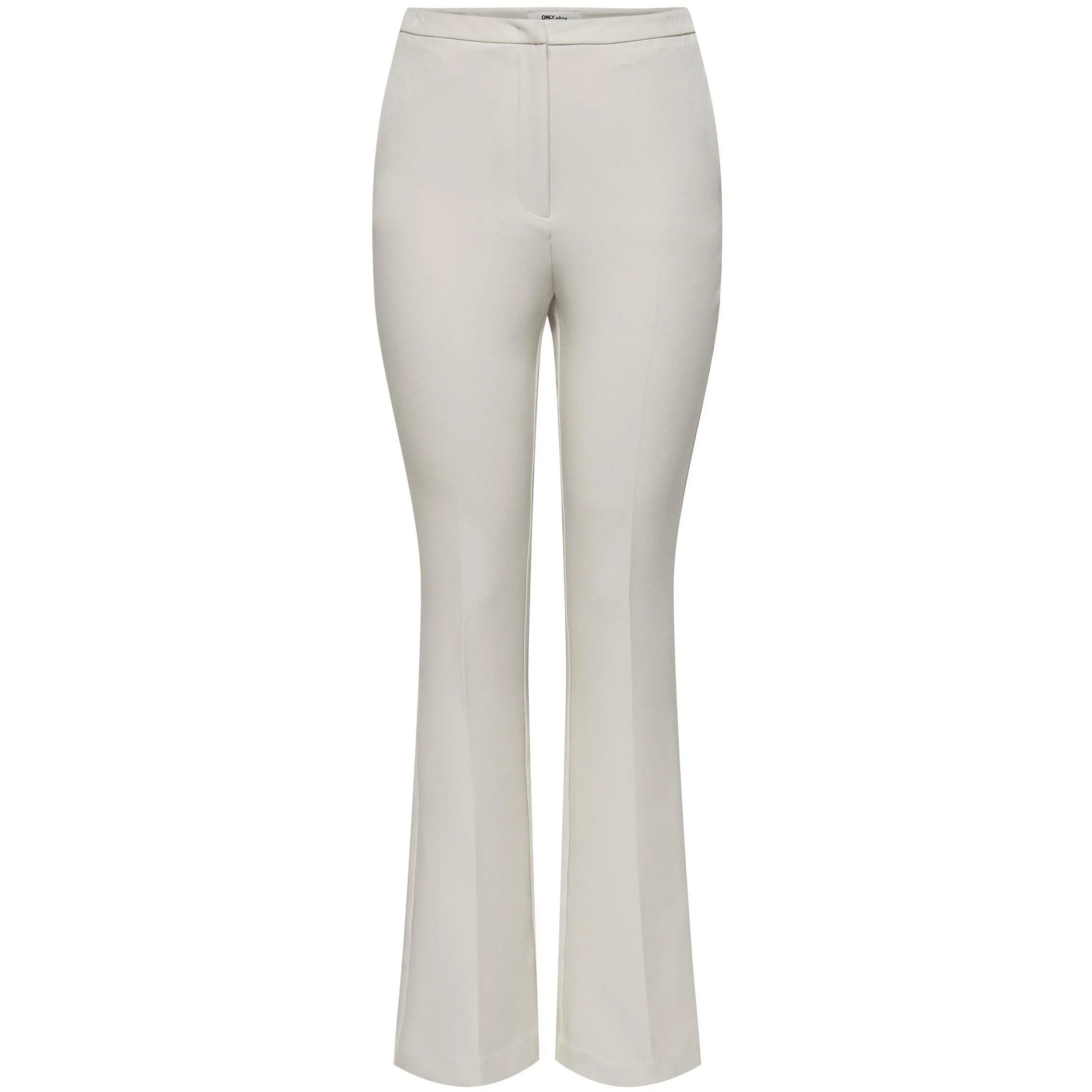 Only Womens Astrid Flared Pant Pumice Stone