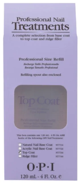 OPI - Top Coat - 4oz Refill