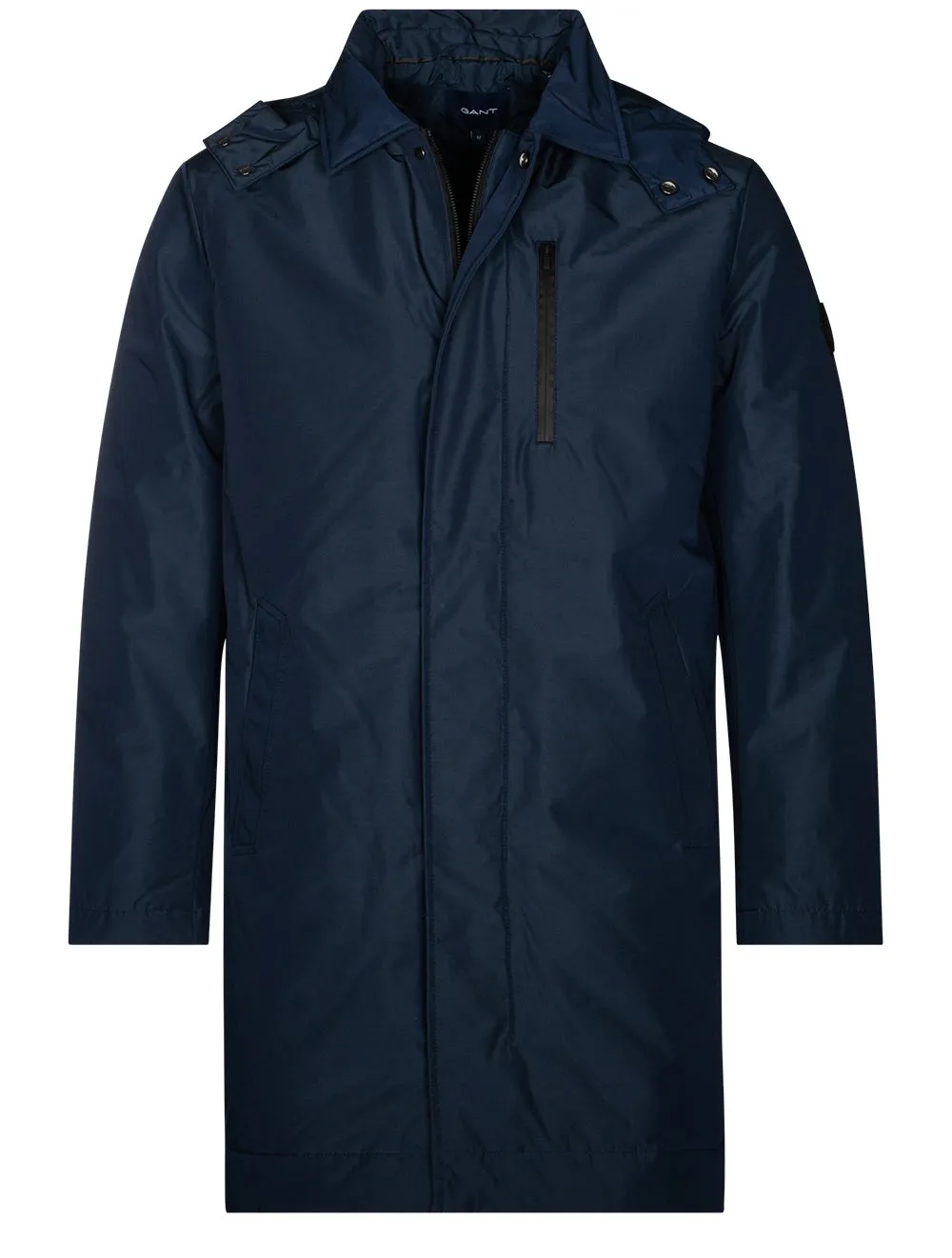 Padded Car Coat Marine